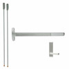 MELF-24-V-L-BE-Dane-US15-4-LHR Falcon Exit Device in Satin Nickel