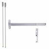 RXF-24-V-NL-US26D-3-LHR Falcon Exit Device in Satin Chrome