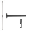 RXF-24-C-NL-US19-4-LHR Falcon Exit Device in Flat Black Painted