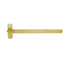 RXMEL25-R-NL-OP-US3-4 Falcon 25 Series Request to Exit Night Latch Optional Pull Rim Exit Device with Less Trim in Polished Brass