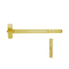 RXMEL25-R-TP-US4-4 Falcon 25 Series Request to Exit Rim Exit Device with 512TP Thumbpiece Trim in Satin Brass