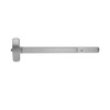 RXMELF-25-R-NL-OP-US15-3 Falcon 25 Series Request to Exit Night Latch Optional Pull Fire Rated Rim Exit Device with Less Trim in Satin Nickel