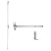 RXMEL25-C-L-DANE-US26-4-RHR Falcon 25 Series Request to Exit Concealed Vertical Rod Devices with 510L Dane Lever in Polished Chrome