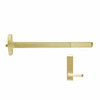 RXMELF-24-R-L-DT-DANE-US4-4-RHR Falcon Exit Device in Satin Brass