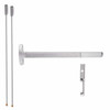 RXMELF-24-V-NL-US32-3-LHR Falcon Exit Device in Polished Stainless Steel