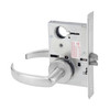 Arrow BMX20 Entrance Mortise Lock, Broadway Lever with G Escutcheon, Satin Chrome