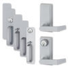 230L-BE-06 689 RHR - Von Duprin Grade 1 Passage 06 Lever Trim, 1-3/4" to 2-1/4" Door Thickness, For Use With 22 Series Exit Devices, Aluminum Painted Finish, Right-Hand Reverse