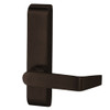 E379L-BE-06 US10B FSE LHR - Von Duprin Grade 1 Electric Passage 06 Lever Trim, Fail Secure, For Use With 55 Series Rim Exit Devices, Dark Oxidized Satin Bronze Oil Rubbed Finish, Left-Hand Reverse