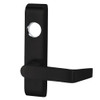379L-06 SPBLK RHR - Von Duprin Grade 1 Lever Trim, Classroom Function, 06 Lever with Escutcheon, Black Painted Finish, Right Hand Reverse