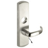 M996L-BE-17-M US15 RHR - Von Duprin Grade 1 Motorized Passage 17 Lever Trim, For Use With 98/99 Series Mortise Exit Devices, Satin Nickel Plated Clear Coated Finish, Right-Hand Reverse
