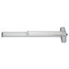 99EO 4 US28 ALK Von Duprin 99 Series Exit Only Surface Vertical Rod Exit Device Satin Aluminum