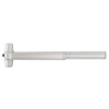 RXQEL99L-DT-17-F 3 26D RHR Von Duprin Fire Rated RX + QEL 99 Series Lever Dummy Surface Vertical Rod Exit Device Satin Chrome