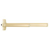RX98L-DT-06 4 US4 LHR Von Duprin Request to Exit (RX) 98 Series Lever Dummy Rim Exit Device Satin Brass