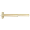 RX98L-NL-03 4 US4 LHR Von Duprin Request to Exit (RX) 98 Series Lever Night Latch Rim Exit Device Satin Brass