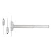 RX9827L-01-F 3 26D LHR Von Duprin 98 Series Classroom Fire Rated Surface Vertical Rod Exit Device in Satin Chrome