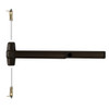 CD9847L-NL-06 4 313 RHR Von Duprin 98 Series Night Latch Concealed Vertical Rod Exit Device in Duranodic Dark Bronze