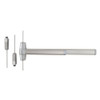 RXQEL9827L-06-F 3 US15 LHR Von Duprin 98 Series Classroom Fire Rated Surface Vertical Rod Exit Device in Satin Nickel