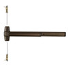 CD9847L-07 4 313 LHR Von Duprin 98 Series Classroom Concealed Vertical Rod Exit Device in Duranodic Dark Bronze
