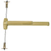 RX9947L-NL-06 4 US4 LHR Von Duprin 99 Series Night Latch Concealed Vertical Rod Exit Device in Satin Brass