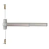 RXQEL9847L-KC-12 3 32D LHR Von Duprin 98 Series Key Capture Concealed Vertical Rod Exit Device in Satin Stainless Steel