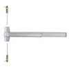 RXQEL9847L-NL-06 3 US28 LHR Von Duprin 98 Series Night Latch Concealed Vertical Rod Exit Device in Anodized Aluminum