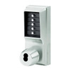 Simplex Pushbutton Lock in Bright Chrome Finish