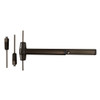 CD9827L-02 3 313 RHR Von Duprin 98 Series Classroom Surface Vertical Rod Exit Device in Duranodic Dark Bronze