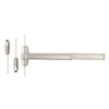 LD9827L-NL-03 4 32D RHR Von Duprin 98 Series Night Latch Surface Vertical Rod Exit Device in Satin Stainless Steel