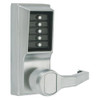 Simplex Pushbutton Lock in Bright Chrome Finish
