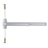 9847L-NL-05 3 US28 RHR Von Duprin 98 Series Night Latch Concealed Vertical Rod Exit Device in Anodized Aluminum