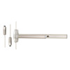 CD9827L-NL-12 4 32D LHR Von Duprin 98 Series Night Latch Surface Vertical Rod Exit Device in Satin Stainless Steel
