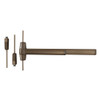 RXQEL9827L-07-F 3 US10B RHR Von Duprin 98 Series Classroom Fire Rated Surface Vertical Rod Exit Device in Oil Rubbed Bronze