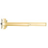 RXQEL9875L-NL-03 3 US3 RHR Von Duprin 98 Series Night Latch Mortise Lock Exit Device in Bright Brass