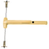 CD9947L-DT-06 4 US3 LHR Von Duprin 99 Series Dummy Trim Concealed Vertical Rod Exit Device in Bright Brass