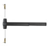 LD9847L-DT-06 4 315 RHR Von Duprin 98 Series Dummy Trim Concealed Vertical Rod Exit Device in Black
