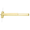QEL9957L-BE-06 3 US4 RHR Von Duprin 99 Series Passage Surface Three Point Latch Exit Device in Satin Brass
