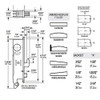 MS+1891W-201-5-628 Adams Rite MS+1891W Series Deadlock/Deadlatch