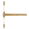 RX9927L-05 3 US10 LHR Von Duprin 99 Series Classroom Surface Vertical Rod Exit Device in Satin Bronze