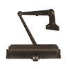 LCN 1261 with Hold Open Cushion Arm Slim Cover in Dark Bronze