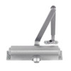 LCN 1261 with Hold Open Long Arm Slim Cover in Aluminum