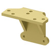 LCN 1460 Track Shoe Assembly in Bright Brass