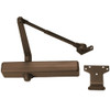 LCN 1461 with Hold Open Parallel Arm with Door Stop in Dark Bronze