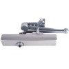 LCN 1461 with Spring Cushion Arm with Door Stop in Aluminum