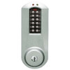 Eplex Pushbutton Lock in Bright Chrome Finish