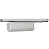 LCN 4011T with Hold Open Bumper Arm Metal Cover in Aluminum