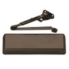 LCN 4111 with Friction Latch Arm in Dark Bronze