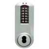 Eplex Pushbutton Lock in Bright Chrome Finish