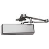 LCN 4111 with Hold Open Cushion Arm Delayed Action in Satin Chrome