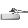 LCN 4111 with Hold Open Cushion Arm Metal Cover in Aluminum
