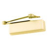 LCN 4111 with Hold Open Extra Duty Arm in Bright Brass